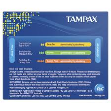 Not only do you have to endure your period, you also have to quite literally pay for it. Buy Tampax Tampons Regular 20 Pack Online At Chemist Warehouse