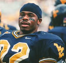 Avon Cobourne ## Hometown: Camden, NJ Played four seasons 1999-2002 Rushed  for over 1,000 yards in all four seasons at West Virginia Holds WVU career  rushing record with 5,164 yards Second