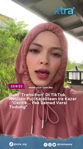 Ira Kazar Jadi Model Tudung