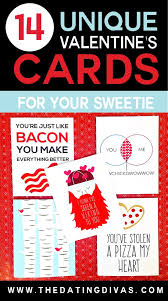 Here are some printable valentine's day greeting cards including vintage cards, cute animals with hearts and other traditional greetings to express your love. 14 Unique Valentine S Day Cards For Your Sweetie From The Dating Divas