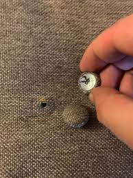 Aaron's touch up provides all the foam cushion replacements. Had 2 Of These Buttons Break On A Couch Cushion Any Idea On How To Fix Furniture