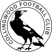 The collingwood football club logo color scheme palette has 3 colors which are black (#000000), white (#ffffff) and light taupe (#a59361). Collingwood Football Club Logopedia Fandom