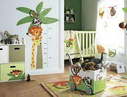 Entre girafes, lions et éléphants votre petit garçon sera comblé de bonheur. Ambiance Decoration Chambre Bebe Jungle Deco Chambre Jungle Deco Chambre Bebe Garcon Decoration Chambre Bebe