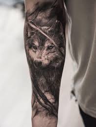 Visually Arresting Realistic Tattoo Portraits By Valentina Ryabova Wolf Tattoo Sleeve Wolf Tattoos Tattoos
