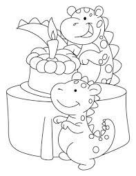 With a printer and a few coloring mediums such as a box of crayons or colored pencils, your child can share in the joy of creating customized birthday greetings. Dino Birthday Image Dinosaur Coloring Pages Birthday Coloring Pages Happy Birthday Coloring Pages