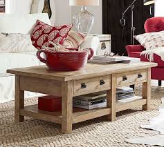 At just 14 pounds, it's also lightweight enough to move around, but hefty enough that it won't tip over. Benchwright Rectangular Coffee Table Pottery Barn Sea Drift Coffee Table Reclaimed Wood Coffee Table Coffee Table Wood