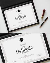 Free Certificate With File Mockup Psd 600 Business Card Mock Up Free Certificates Mockup