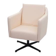 Originaler loungesessel (niedrige sitzhöhe), drehbar. Lounge Sessel Hwc H93b Sessel Cocktailsessel Relaxsessel Mit Fusskreuz Drehbar Kunstleder Creme Beige