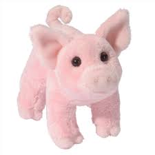 Douglas Buttons Pig Pig Stuffed Toy Pig Plush Pink Pig Stuffed Animal