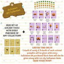 How To Get All Halloween Diys Acnh