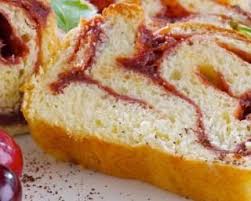 Recette De Gateau Zebre Au Citron Et Confiture De Cerises Recette Confiture De Cerises Recette Alimentation