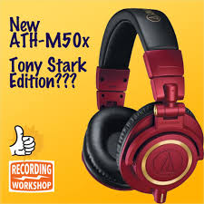 What Tony Stark Is Designing Headphones For Audio Technica Ath M50 S Have Been A Favorite Headphone At Recording Workshop Fo Tony Stark Audio Technica Audio
