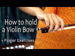 Rest your chin on the. How To Hold A Violin Bow Finger Exercises Wegotguru