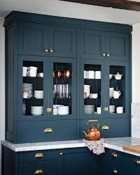 Semihandmade On Instagram Don T Be Mean Be Green Our Pals Renovate108 Gave This Thousand Oaks Ca Diy Kitchen Renovation Glass Front Cabinets Ikea Kitchen