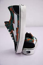 Vans Revenge X Storm Dark Green Orange Camouflage 008243210 Vans Shoes Fashion Vans Shoes Custom Vans Shoes