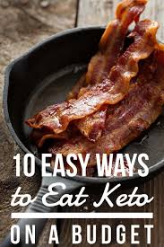 Keto On A Budget 10 Easy Ways To Save Money Keto Recipes Easy Keto Meal Plan Keto Diet Recipes