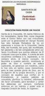 En su vida se describe el. Santa Rita De Cascia
