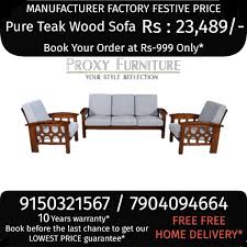 Get the best deals on teak wood furniture prices ads in sri lanka. Proxy Furniture Manufacturer Factory Festive Price Challenging Price In Chennai Pure Teak Wood Sofa Rs 23 489 Book Your Order At Rs 999 Only 10 Years Warranty Free Free Home Delivery Facebook