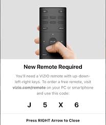 Why Is My Vizio Tv Telling Me I Need A New Remote Ask Dave Taylor