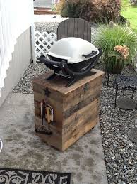 Table For Weber Q100 Grill Tischgrill Grilltisch Balkon Grill