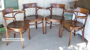 Vintage Thonet Kohn Mundus Bentwood Chairs 1922 Matched Set Of 4 1900 1950 Photo Bentwood Chairs Chair Wood Chair