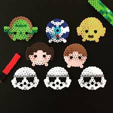 Tsum Tsum Star Wars Hama Beads By Akimkm Perler Bead Art Perler Beads Designs Perler Bead Patterns
