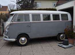 Image result for Pearl Gray 1950 VW Bus