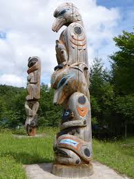 Totem Poles In Hokkaido Donated By The Indigenous People Of Canada Totem Pole Art Pole Art Native Art