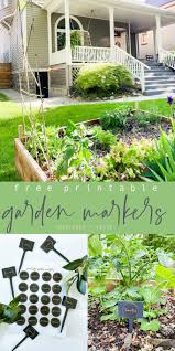 Maybe you would like to learn more about one of these? Printable Garden Plant Markers Tatertots And Jello