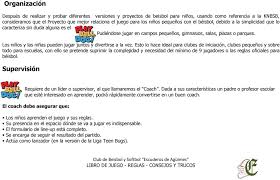 Uno de los juegos de la infancia que seguro que conocéis es juego de las sillas, lo que sin duda no sabéis es que esconde un sinfín de beneficios que este juego realiza en el desarrollo de los niños.al poder identificarlos, podremos utilizar este juego con fines terapéuticos o estimulantes. Contenido Club De Beisbol Y Softbol Escuderos De Aguimes Libro De Juego Reglas Consejos Y Trucos Pdf Descargar Libre