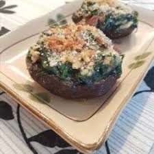 Spinach Stuffed Portobello Mushrooms Recipe Stuffed Mushrooms Portobello Mushroom Mushroom Dish