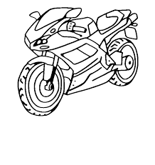 Coloriage Moto Dessins Coloriages Coloriage Moto Dessin Moto Facile Dessin Moto