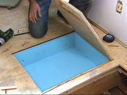 How To Make Hideaway Storage Compartments In The Floor Floor Boxes Secret Storage Hidden Storage