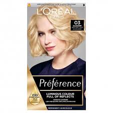 When it comes to preserving your new color, make sure you invest in. L Oreal Preference Les Blondissimes 03 Lightest Ash Blonde Hair Dye Inci Beauty