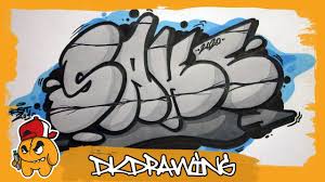 One formatting component that can be helpful in the editing process is the ability to draw a line through words that should be struck from the document. Graffiti Tutorial How To Draw Graffiti Names Sake 43 Youtube