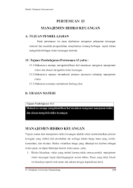 Maybe you would like to learn more about one of these? Pdf Manajemen Resiko Keuangan Fika Safitri Academia Edu