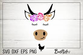 ✓ free for commercial use ✓ high quality images. Sweet Cow Face With Eyelashes Graphic By Boertiek Creative Fabrica