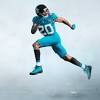Nike tim tebow jacksonville jaguars teal game player jersey. 3