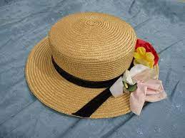 Summer Hat Vintage French Sun Shade Hat Adjustable Size 1980s Etsy Shade Hats Hats Vintage Unusual Hats