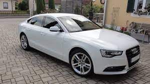 2014 Audi A5 Sportback S Line 19 950 Exterior Fittings Heatable Exterior Mirrors Headlight Cleaning System Luster Package W Audi A5 Sportback Audi Audi S5