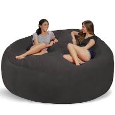 Amazon Com Chill Sack Bean Bag Chair Giant 8 Memory Foam Furniture Bean Bag Big Sofa With Soft Micro Fiber Cover C Bean Bag Chair Huge Bean Bag Bean Bag