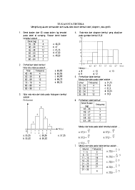 Contoh soal frekuensi kumulatif data. Pdf Tugas Statistika Ahmad Akbar Academia Edu