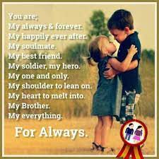  We Both Are Together Always Brother Sister Love Quotes Brother Sister Quotes Sister Love Quotes