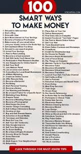 23 Clever Ways To Make Money Fast Make 100 In A Day Or Less In 2020 Jobs For Teens Way To Make Money Money Making Hacks