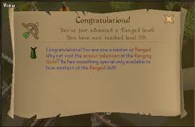 Today 10 Years Ago I Have Achieved 99 Ranging After Spending Zeal On The Last Few Exp From Soul Wars Achievement Congratulations Skills
