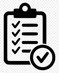 Download Icons Checklist Computer Black Text White Checklist Icon Png Transparent Png Is Pure And Creative Png Image Up Checklist Icon Checklist School Icon