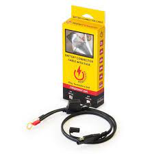 Ridepower 2 Battery Connector Cable Sae To Ring Terminal 7 5a Fuse Cell Phone Charger Rugged Cell Phones Charger