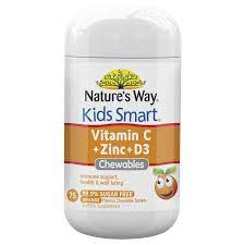 Choose from more than 150 vitamin c supplements for adults and children in the form of gummies known for having some of the most competitive prices around, chemist warehouse is worth a look what is vitamin c good for? Buy Nature S Way Kids Smart Vitamin C Zinc D 75 Chewable Tablets Online At Chemist Warehouse