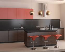 Black Matte Backpainted Glass Backsplash Matte Red Backpainted Glass Cabinet Door Inserts On Af Back Painted Glass Kitchen Color Trends Kitchen Design Gallery