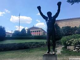 Elany jaimes september 23, 2013. Philadelphia Pa Rocky Statue